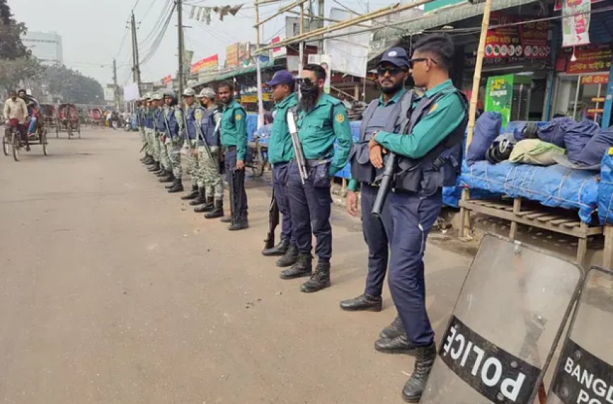 সাত কলেজের শিক্ষার্থীদের কর্মসূচি ঘিরে নীলক্ষেতে সর্বোচ্চ সতর্কাবস্থায় পুলিশ