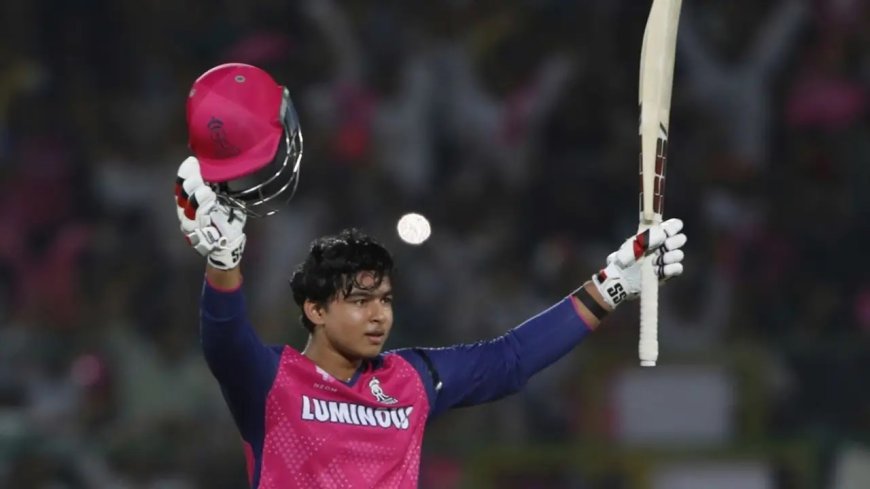 আইপিএলে দুর্দান্ত শতক হাঁকিয়ে ইতিহাস গড়লেন ১৪ বছরের বৈভব
