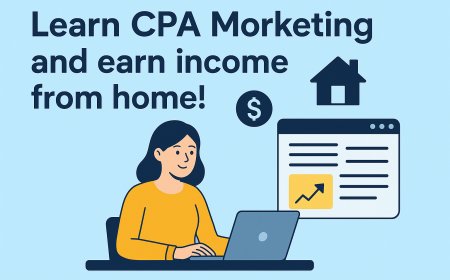 CPA মার্কেটিং শিখুন  ঘরে বসেই ইনকাম করুন!